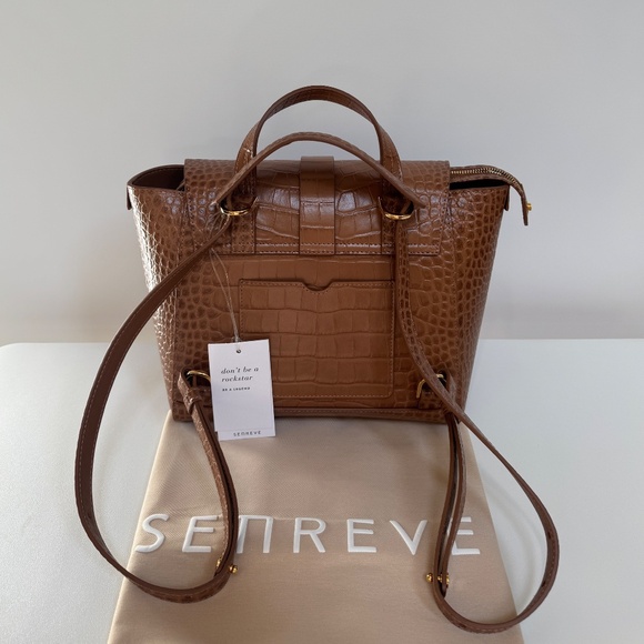 Senreve Midi Maestra in / Dragon / Chestnut / Gold - Picture 9 of 14